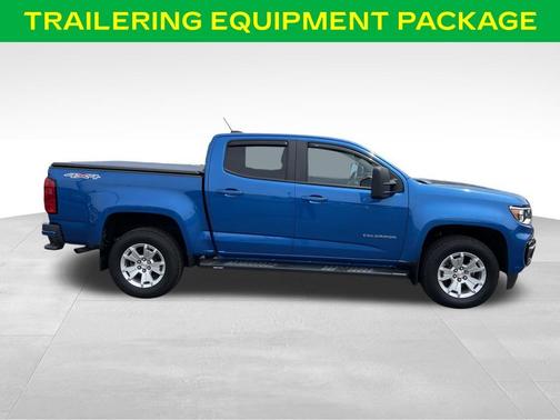 Bright Blue Metallic 2022 Chevrolet Colorado LT