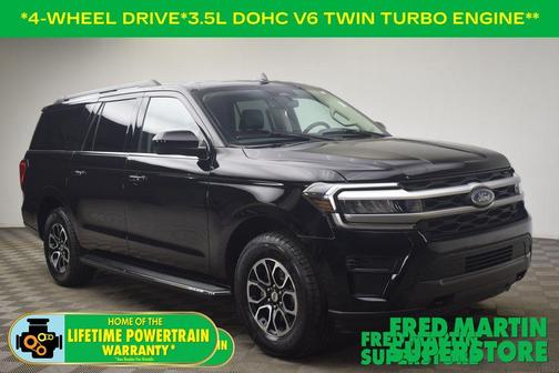 Black Metallic 2023 Ford Expedition Max XLT