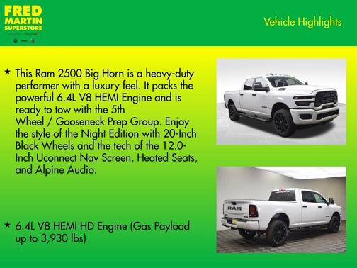 2026 RAM 2500 Big Horn