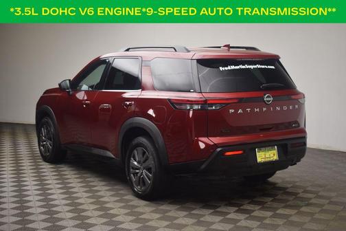 Scarlet Ember Tintcoat 2025 Nissan Pathfinder SV