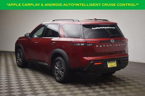 Scarlet Ember Tintcoat 2025 Nissan Pathfinder SV