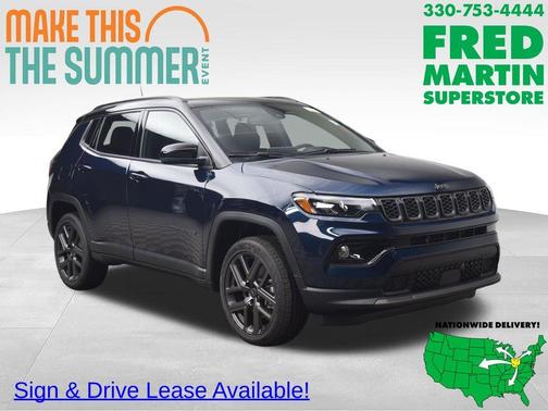 Fathom Blue Pearlcoat 2026 Jeep Compass Limited