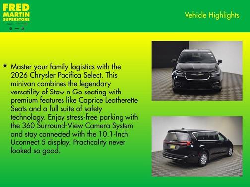 2026 Chrysler Pacifica Select