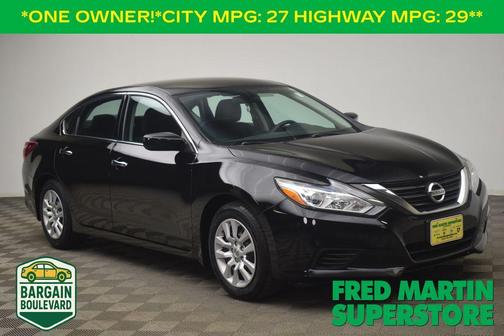 Black 2016 Nissan Altima 2.5 S