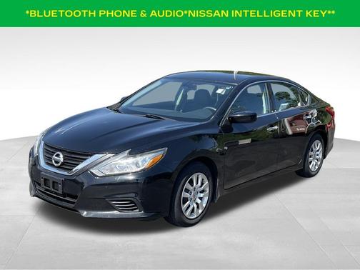 Black 2016 Nissan Altima 2.5 S
