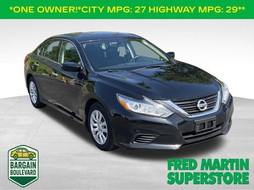Black 2016 Nissan Altima 2.5 S