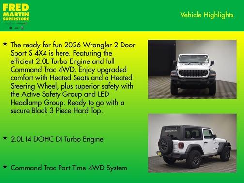 2026 Jeep Wrangler Sport