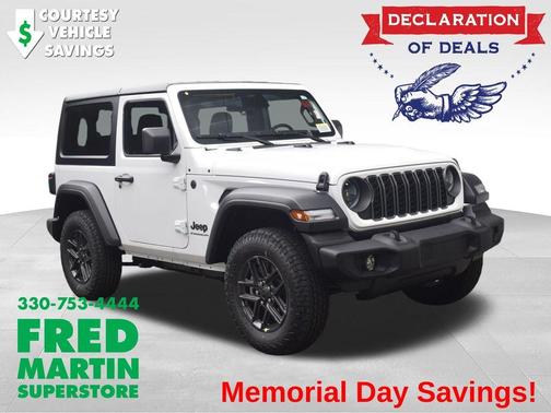 Bright White Clearcoat 2026 Jeep Wrangler Sport