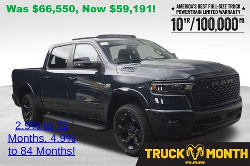 Blue Metallic 2026 RAM 1500 Big Horn/Lone Star