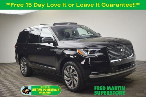 Black Metallic 2022 Lincoln Navigator Reserve