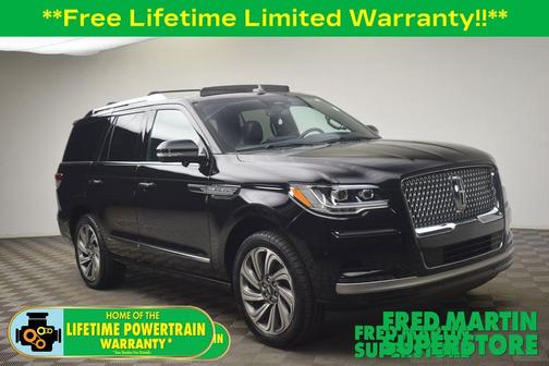 Black Metallic 2022 Lincoln Navigator Reserve