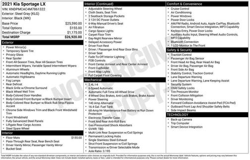 2021 Kia Sportage LX