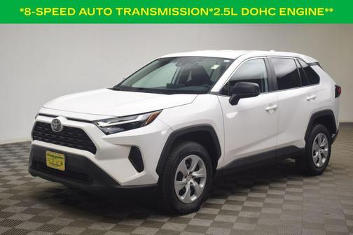 White 2024 Toyota RAV4 LE
