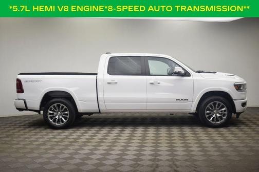 Bright White Clearcoat 2022 RAM 1500 Laramie