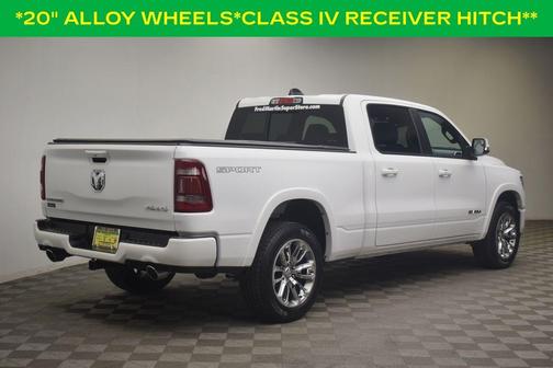 Bright White Clearcoat 2022 RAM 1500 Laramie