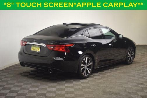 Black 2017 Nissan Maxima 3.5 Platinum