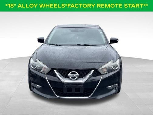 Black 2017 Nissan Maxima 3.5 Platinum