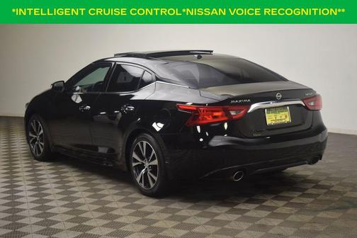 Black 2017 Nissan Maxima 3.5 Platinum
