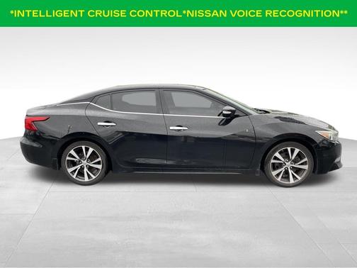 Black 2017 Nissan Maxima 3.5 Platinum