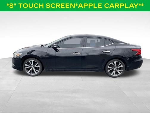 Black 2017 Nissan Maxima 3.5 Platinum