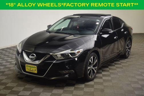 Black 2017 Nissan Maxima 3.5 Platinum