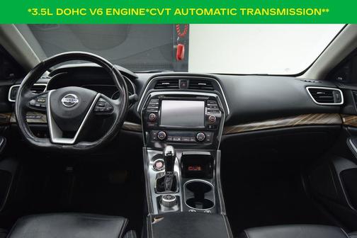 Black 2017 Nissan Maxima 3.5 Platinum