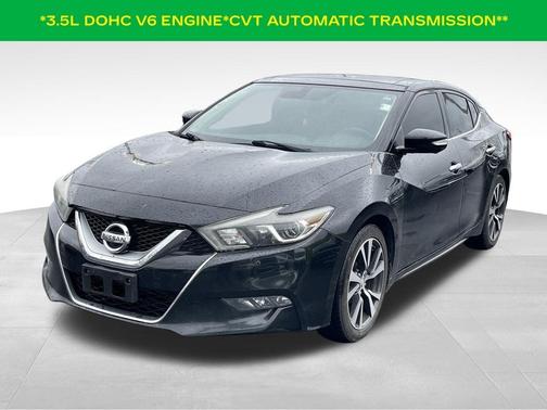 Black 2017 Nissan Maxima 3.5 Platinum