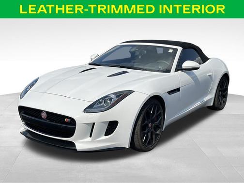 Polaris White 2015 Jaguar F-TYPE S