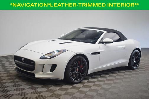 Polaris White 2015 Jaguar F-TYPE S