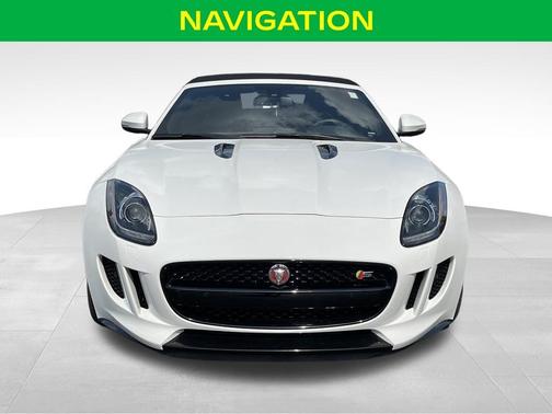 Polaris White 2015 Jaguar F-TYPE S