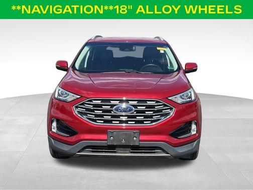 Red Metallic 2020 Ford Edge SEL