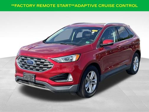 Red Metallic 2020 Ford Edge SEL