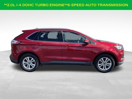 Red Metallic 2020 Ford Edge SEL