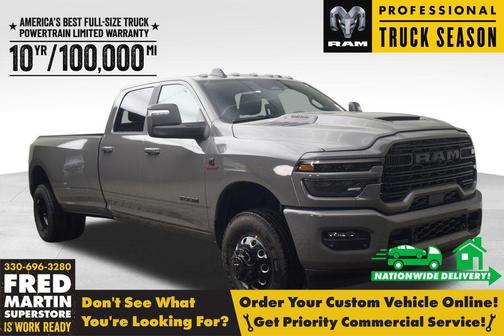 Ceramic Gray Clearcoat 2026 RAM 3500 Laramie