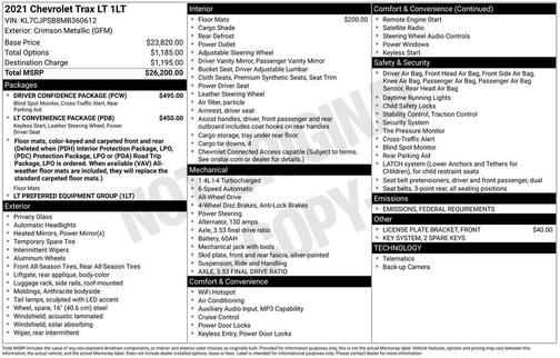 2021 Chevrolet Trax LT