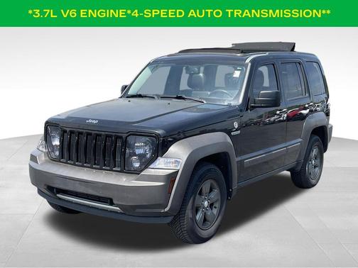 Brilliant Black Crystal Pearlcoat 2010 Jeep Liberty Renegade