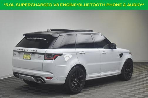 Meribel White Pearl 2019 Land Rover Range Rover Sport SVR