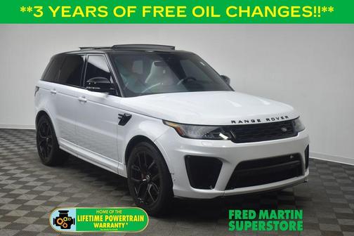 Meribel White Pearl 2019 Land Rover Range Rover Sport SVR