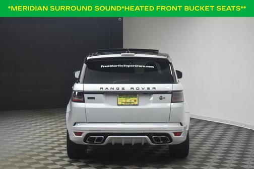 Meribel White Pearl 2019 Land Rover Range Rover Sport SVR