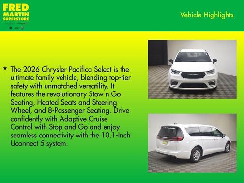 2026 Chrysler Pacifica Select