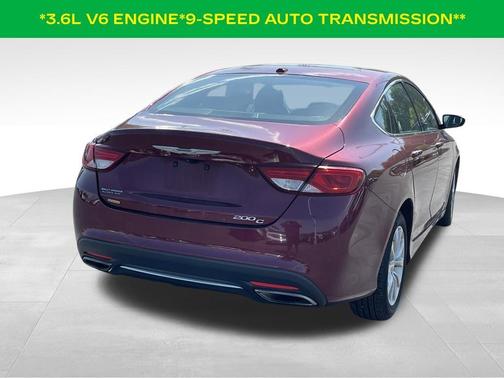 Velvet Red Pearlcoat 2015 Chrysler 200 C
