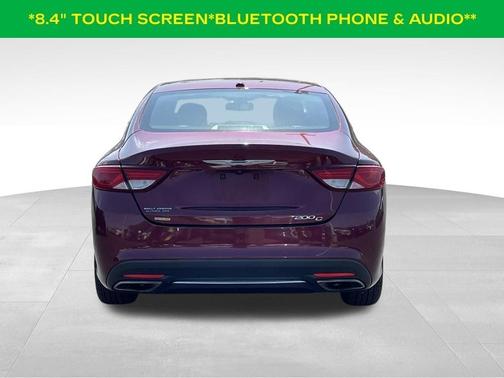 Velvet Red Pearlcoat 2015 Chrysler 200 C