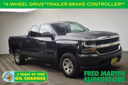 Graphite Metallic 2019 Chevrolet Silverado 1500 LD WT