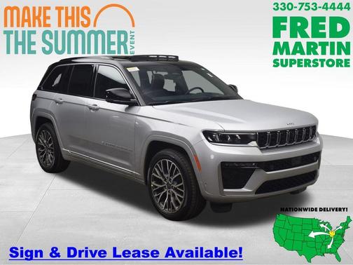Silver Zynith 2026 Jeep Grand Cherokee Summit