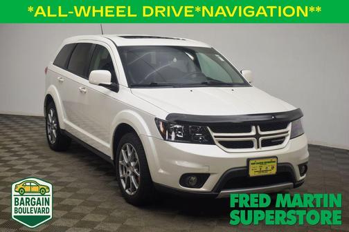 Pearl White Tri-Coat 2016 Dodge Journey R/T