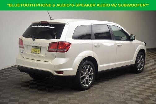 Pearl White Tri-Coat 2016 Dodge Journey R/T