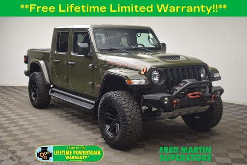 Sarge Green Clearcoat 2022 Jeep Gladiator Mojave