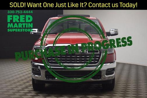 Molten Red Pearlcoat 2026 RAM 1500 Limited