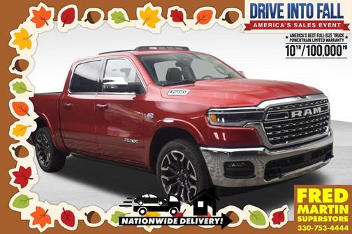 Molten Red Pearlcoat 2026 RAM 1500 Limited
