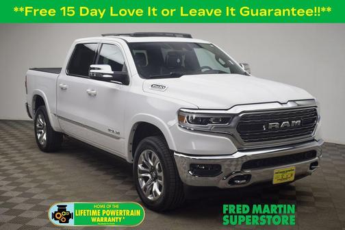 Bright White Clearcoat 2023 RAM 1500 Limited